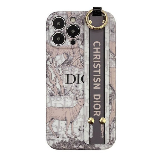Custodia per iPhone con cinturino classico alla moda