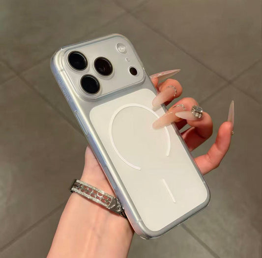 Custodia trasparente premium ultrasottile per iPhone