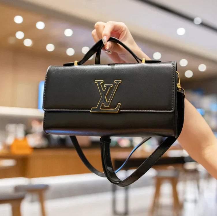 Luxe Texture Leather Handbag 030