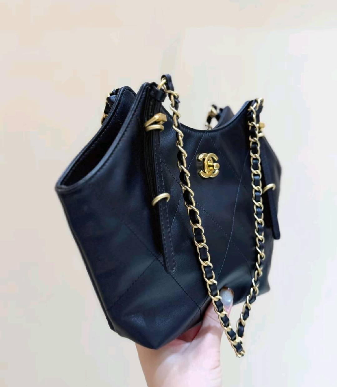 Timeless Quiet Luxury Chain Hobo Bag