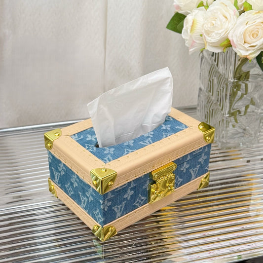 Light Luxury Home Decor Tissue Opbevaringsboks