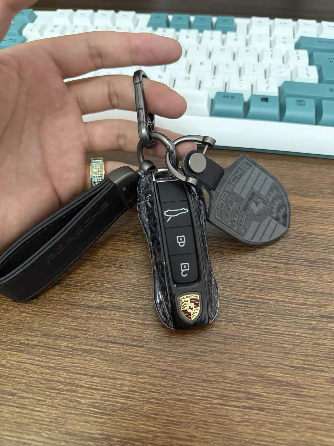 Car Key Fob Cover Set for Porsche P2