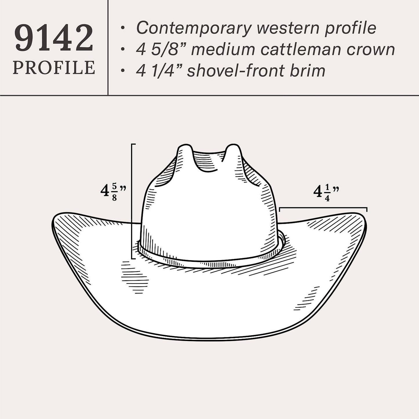El Patron 91 Premier 30X cowboyhat