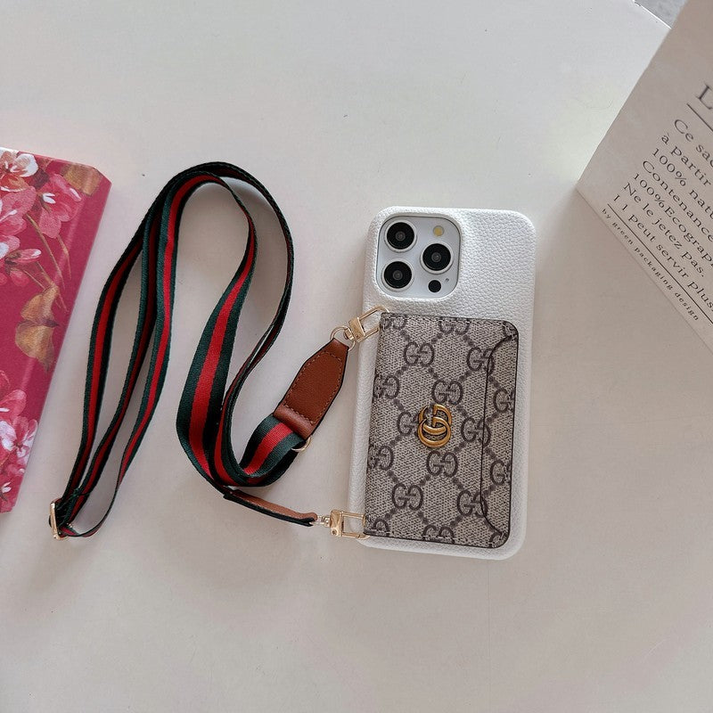 Premium Card Bag Crossbody Classic iPhone-etui