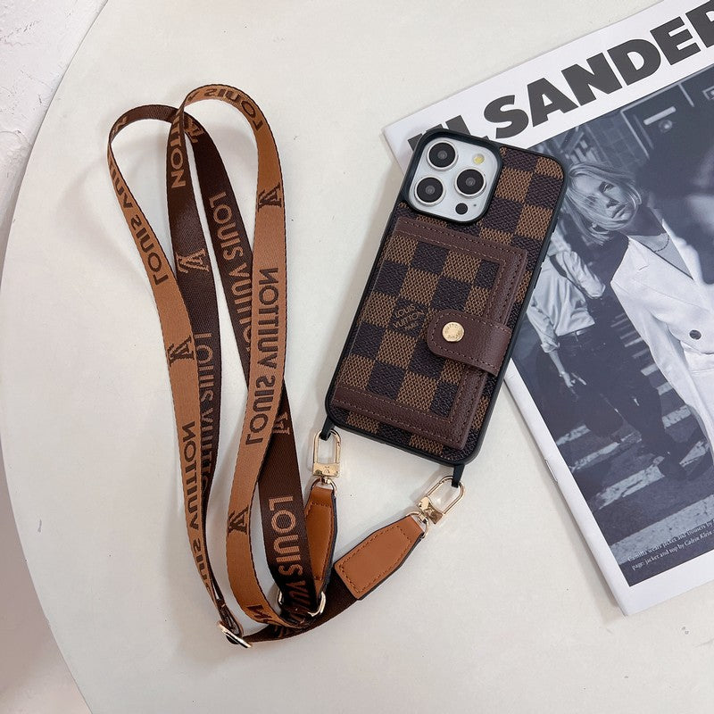 Luksus Card Bag Crossboday iPhone etui