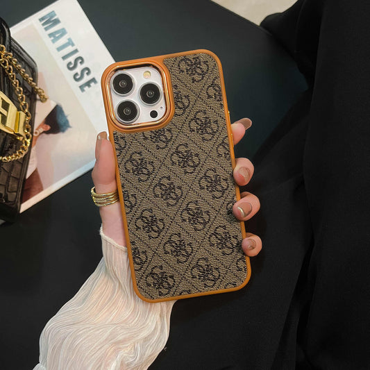 Gul luksus iPhone-etui-MD231025