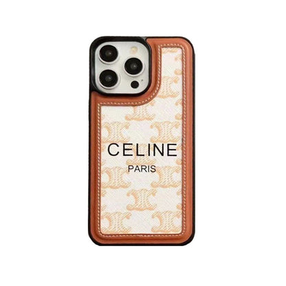 Černé pouzdro na iPhone s řemínkem Celine-SZ231124