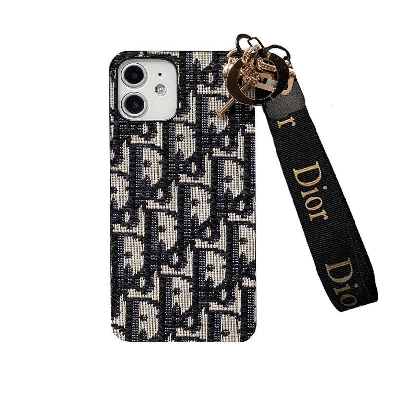 Mode-iPhone-etui med rem Sort-GS240315