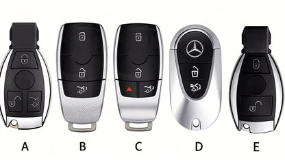 Top Grain Leather Mercedes Key Case