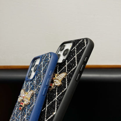 Premium Bee Diamond iPhone-etui