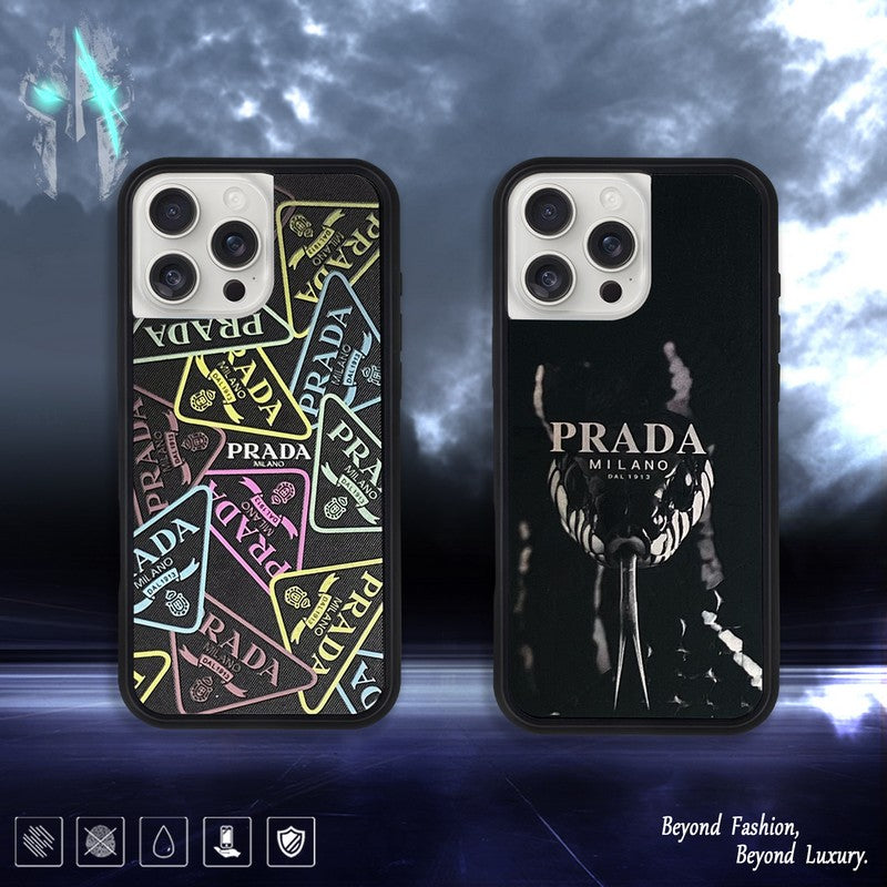 Luksus sort iPhone etui