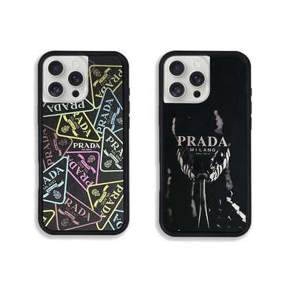 Luksus sort iPhone etui