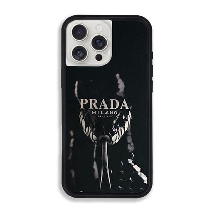 Luksus sort iPhone etui