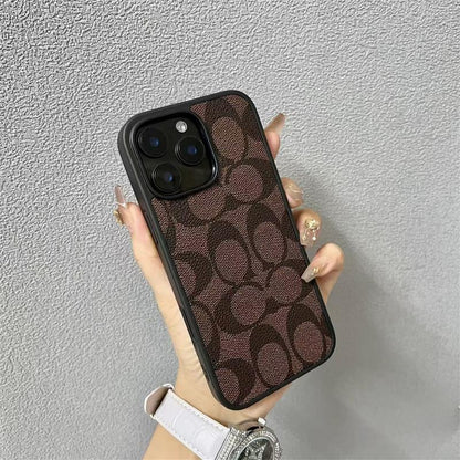 Blødt læder-tekstur beskyttende iPhone-cover