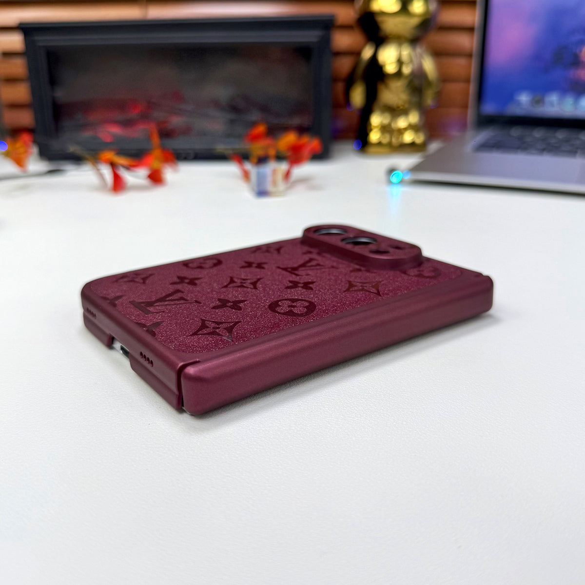 Luxury Matte Protective Cover/iPhone Duo L