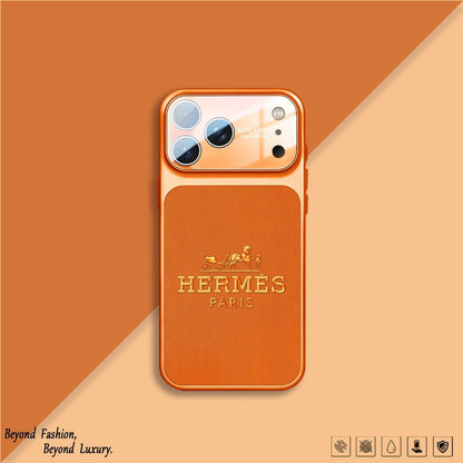 H Luxury Orange Series iPhone etui