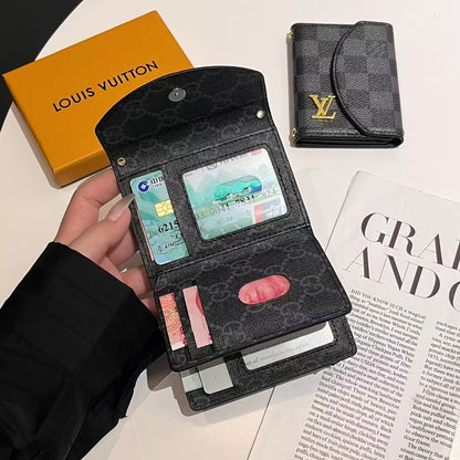 Luxury -Inspired Monogram Compact Card holder Collection