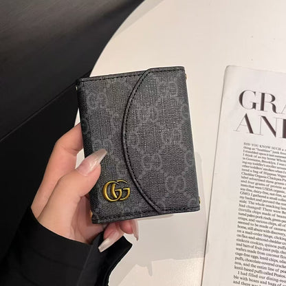 Luxury -Inspired Monogram Compact Card holder Collection