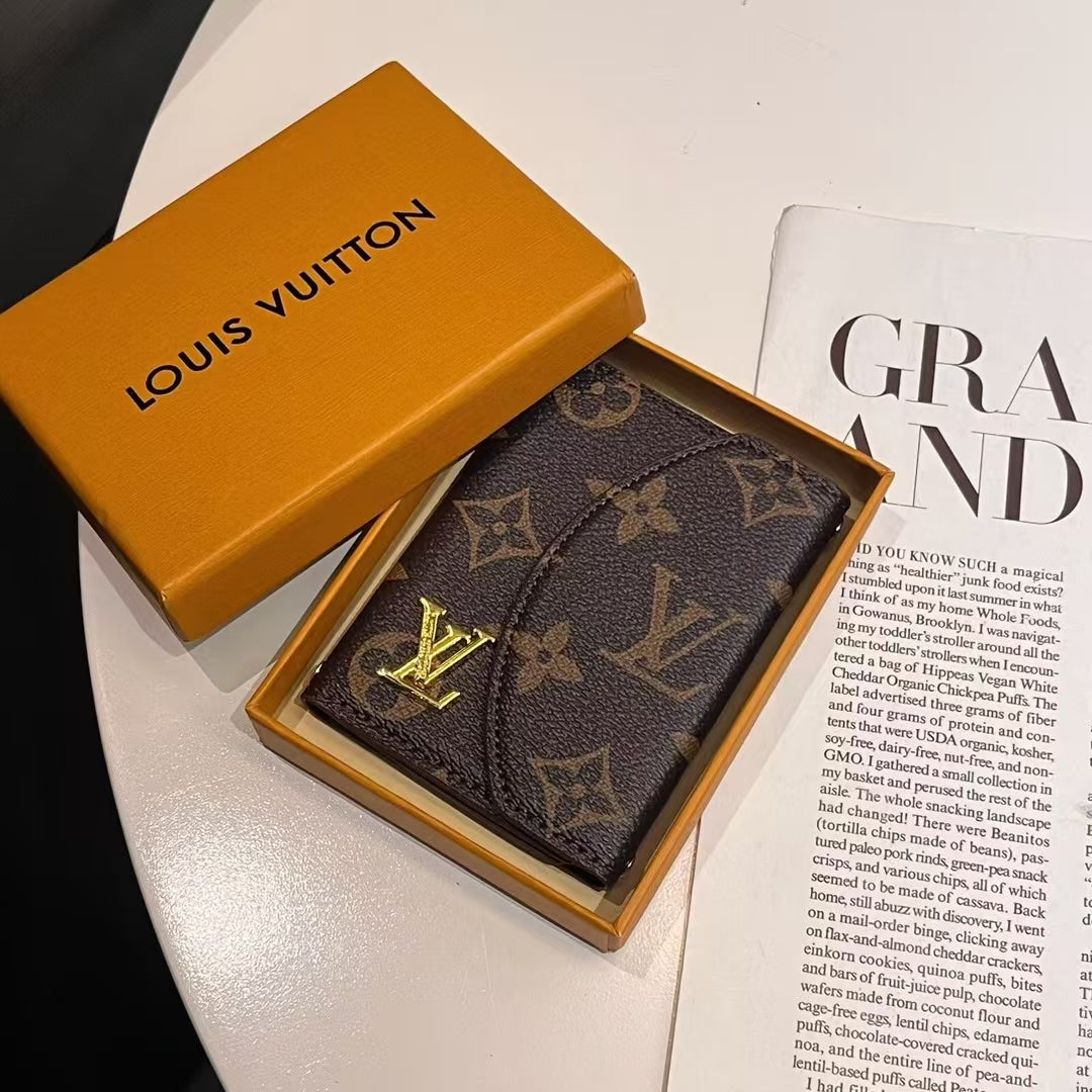 Luxury -Inspired Monogram Compact Card holder Collection