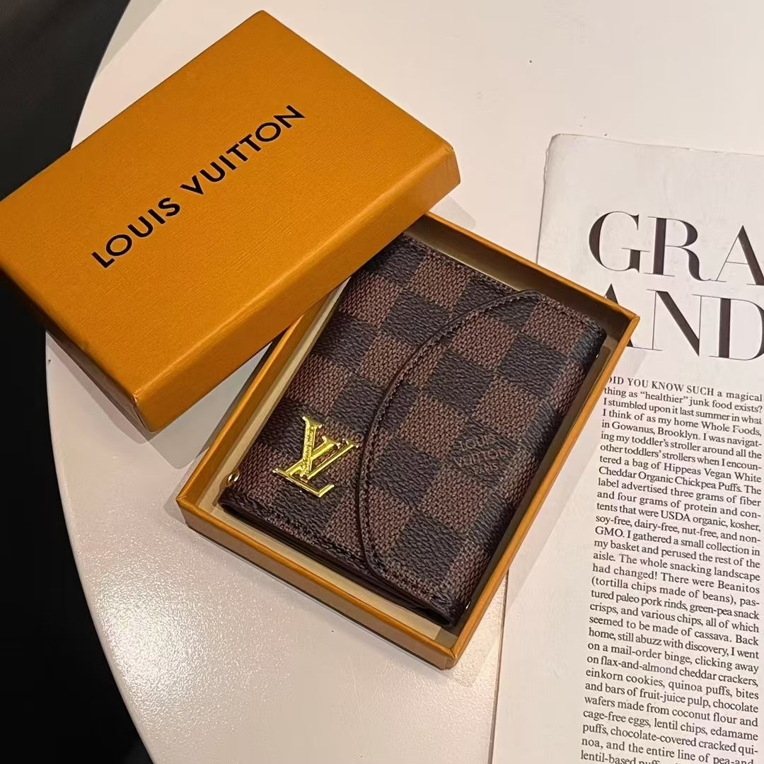 Luxury -Inspired Monogram Compact Card holder Collection