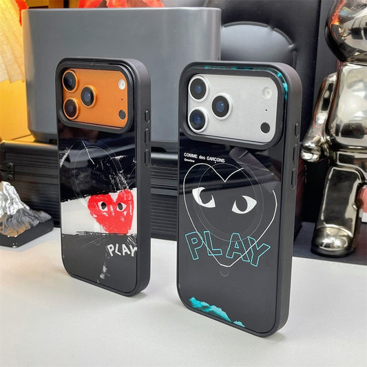 Custodia per iPhone con design a forma di cuore x MagSafe