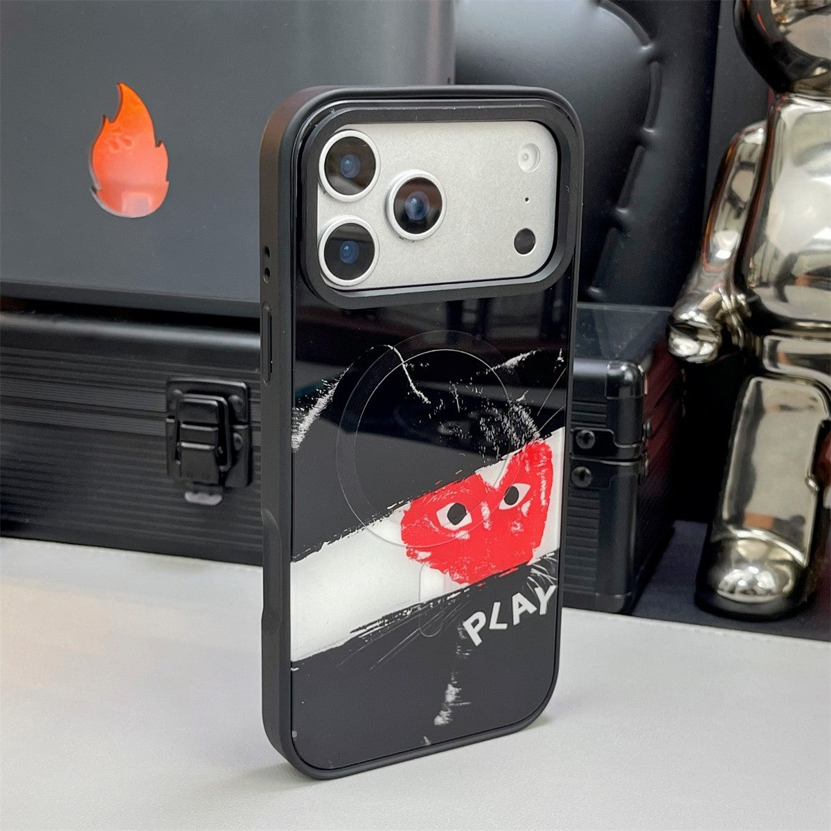 حافظة iPhone بتصميم قلب x MagSafe
