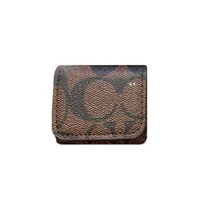 Luxury Classic AirPods Cases Dark brown-YH240425