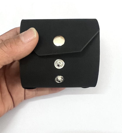 Handcrafted Leather Cash Wrap Wallet — Slim, Minimal, Essential