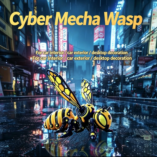 Cyber Mech Bumblebee 3D-Printed Trendy Ornament