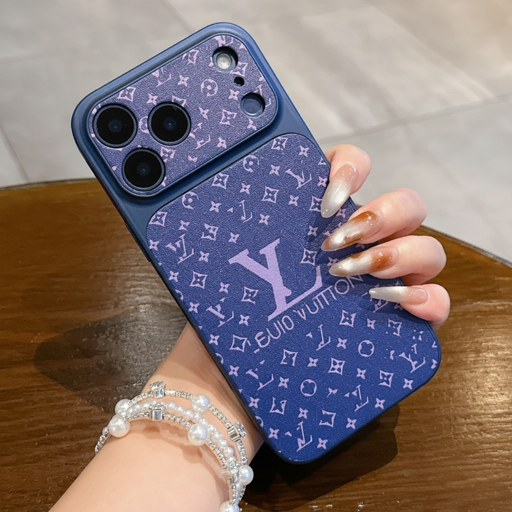 حالة IPhone الفاخرة المنقوشة