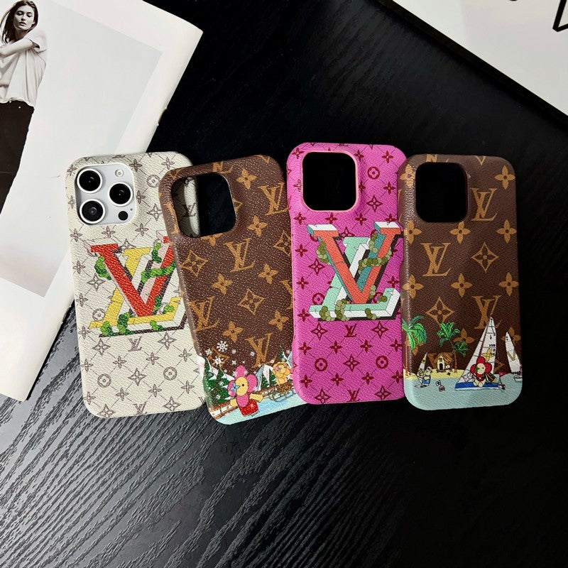 Luksus farve iPhone etui