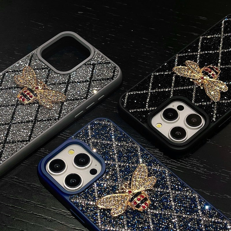 Premium Bee Diamond iPhone-etui