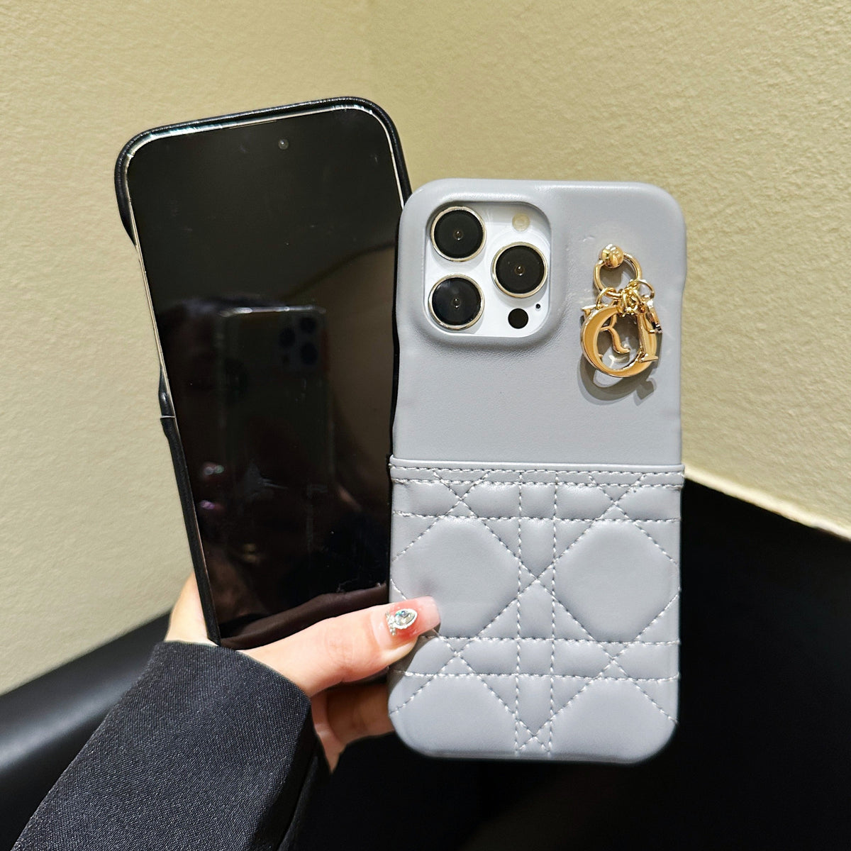 Fashion læder cover til iPhone