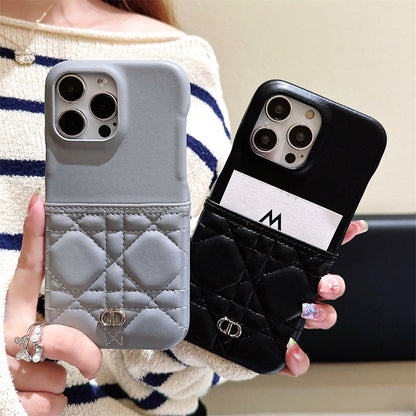 Fashion læder cover til iPhone