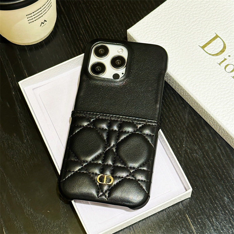 Fashion læder cover til iPhone