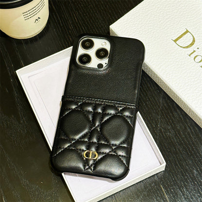 Fashion læder cover til iPhone