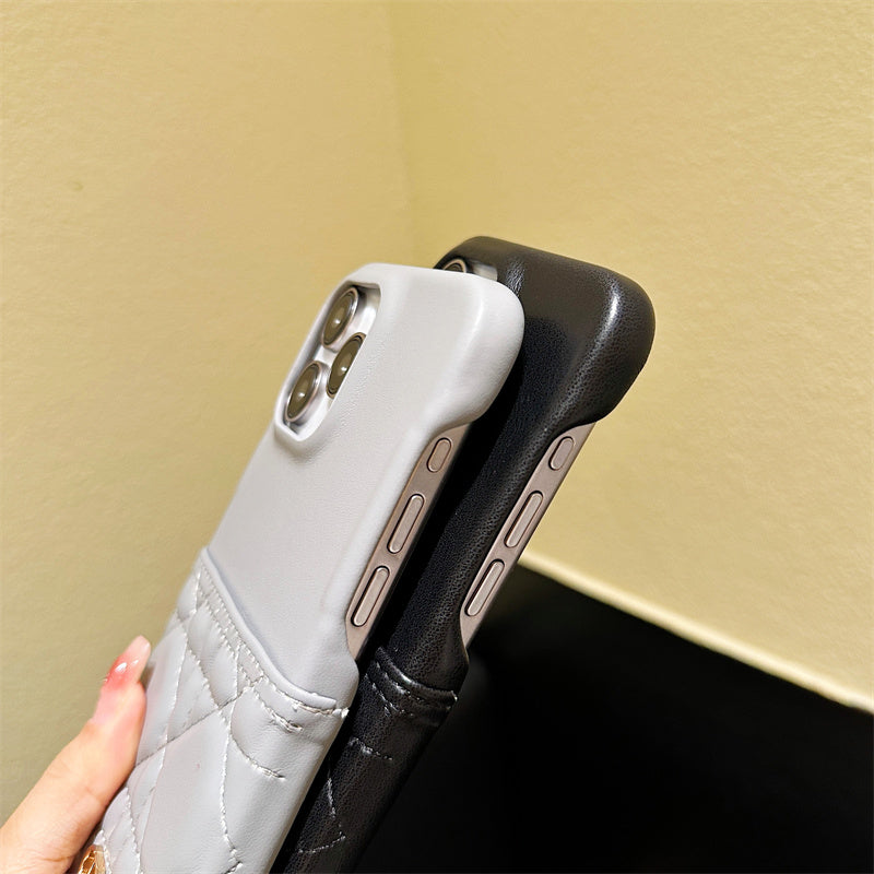 Fashion læder cover til iPhone