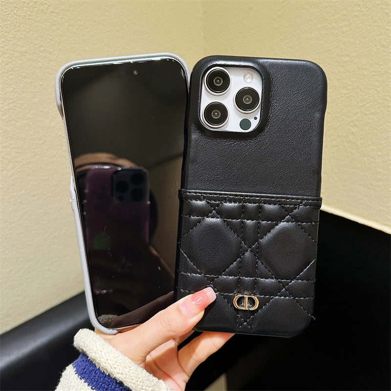 Fashion læder cover til iPhone