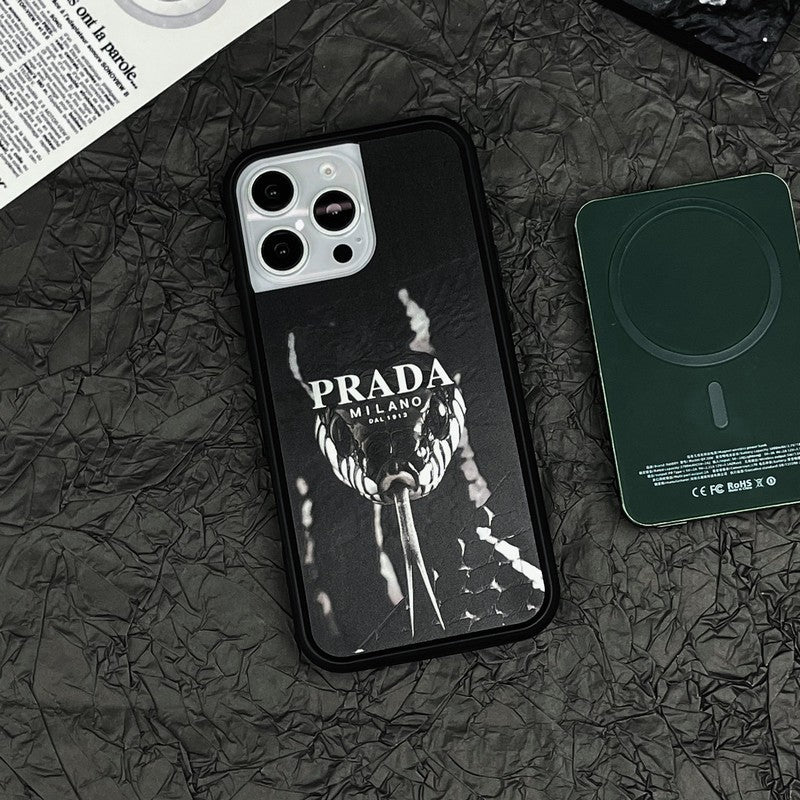 Luksus sort iPhone etui