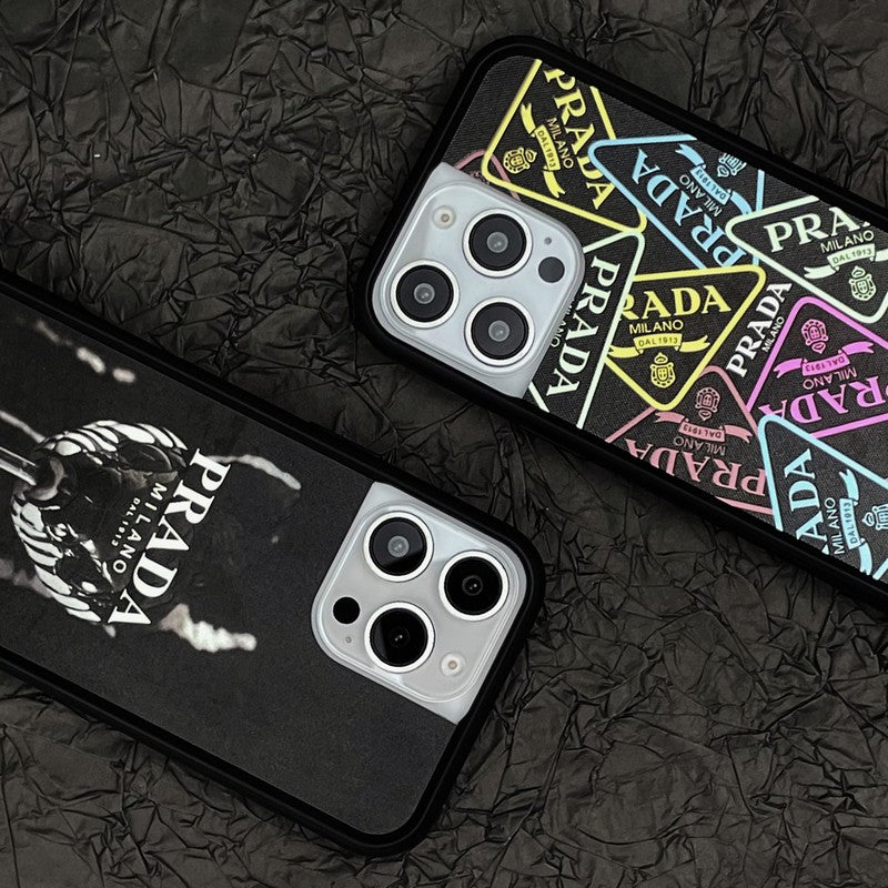 Luksus sort iPhone etui