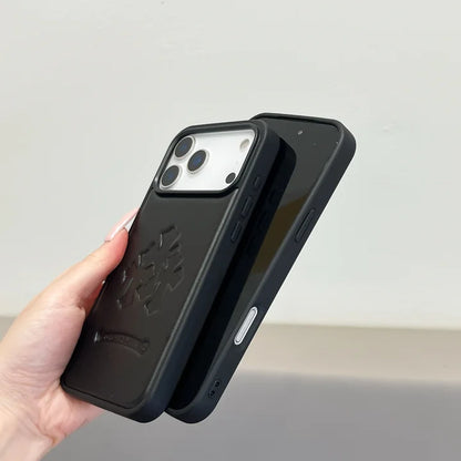 Premium cover til iPhone i imiteret læder