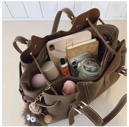 Fashionable Minimalist Vintage Commuter Bag