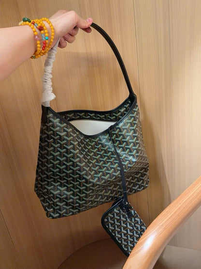 Vintage Geometric Medium Tote Bag