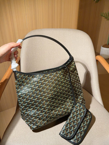 Vintage Geometric Medium Tote Bag