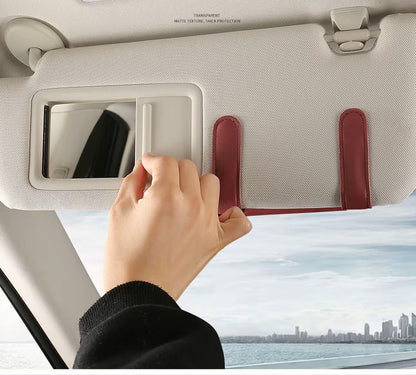 Premium In-Car Eyeglasses Case
