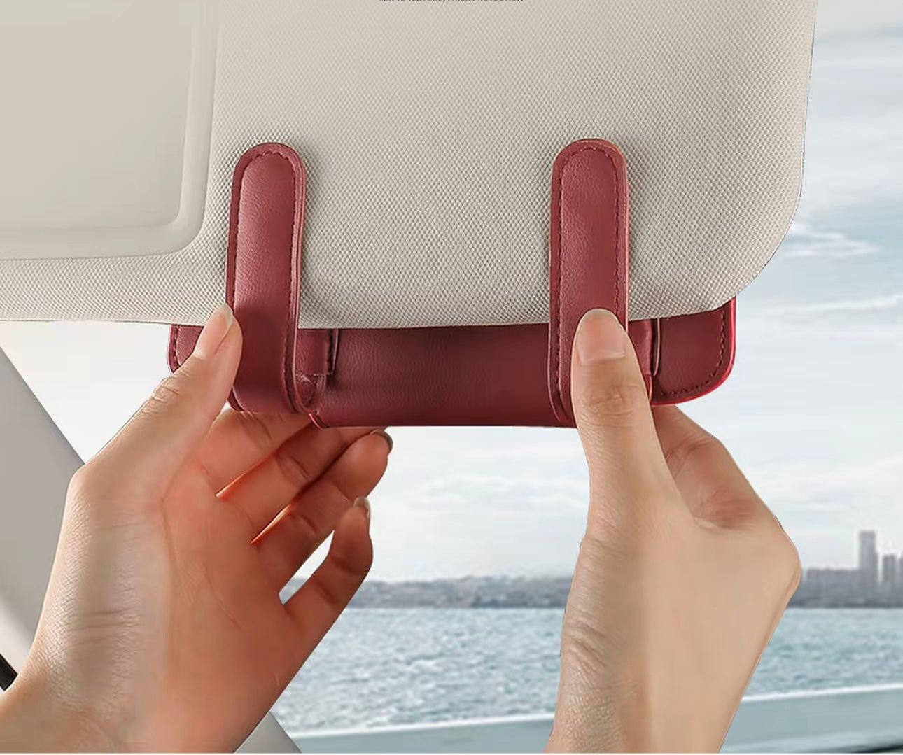 Premium In-Car Eyeglasses Case