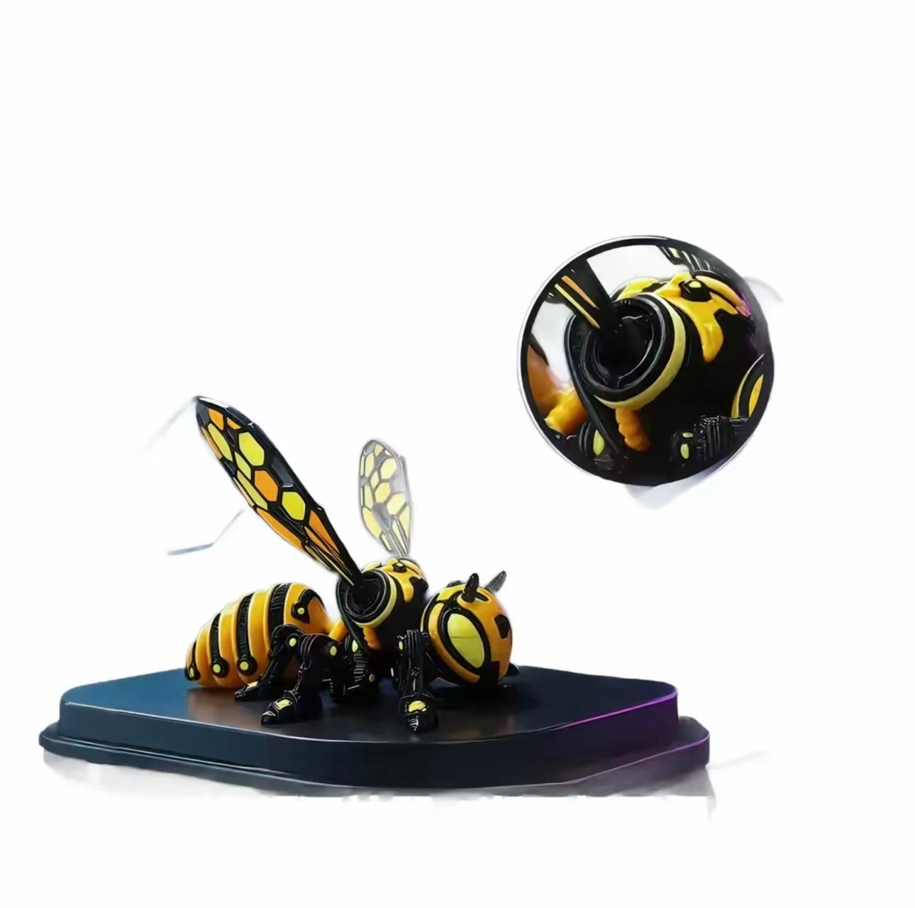 Cyber Mech Bumblebee 3D-Printed Trendy Ornament