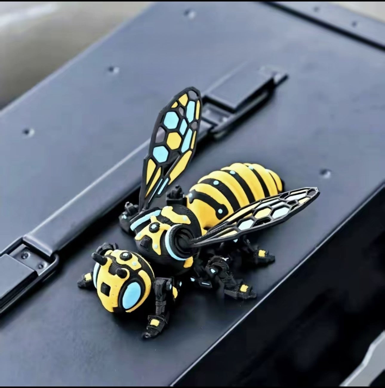 Cyber Mech Bumblebee 3D-Printed Trendy Ornament