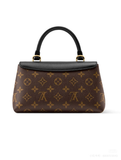 Luxury minimalist short-handle handbag