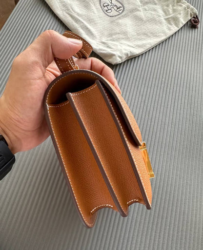 Gold Kelly II Bag